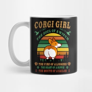 Corgi Girl - Witch - Lioness - Hippie - Sailor (87) Mug